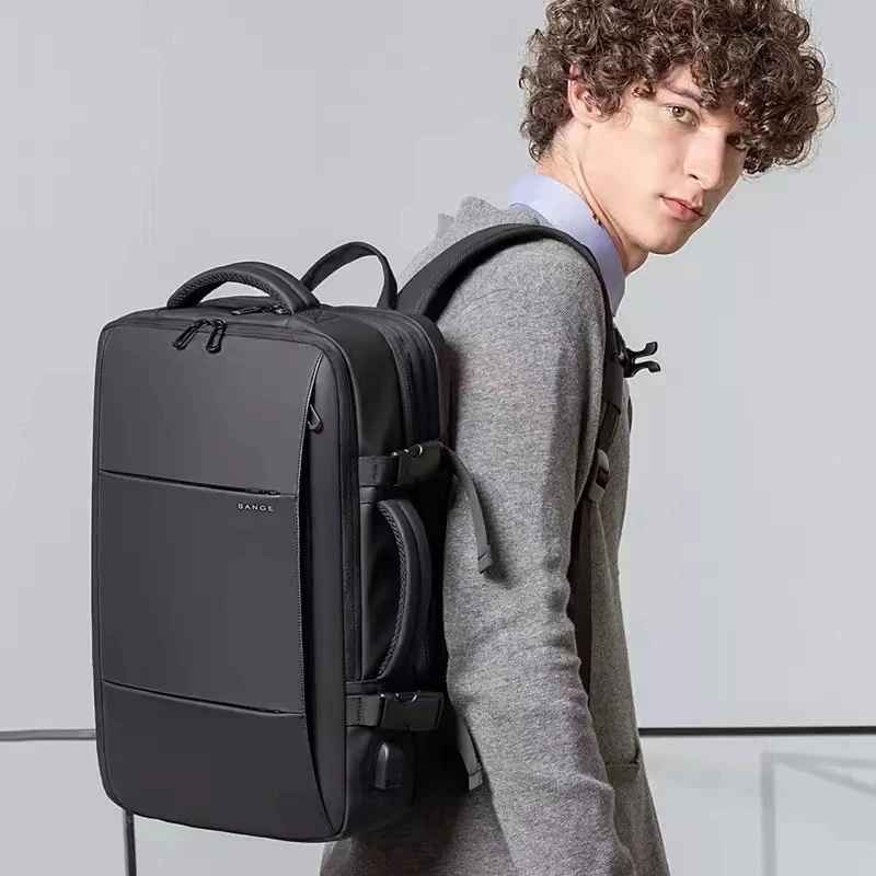 Mochila de Viagem Masculina à Prova D'água
