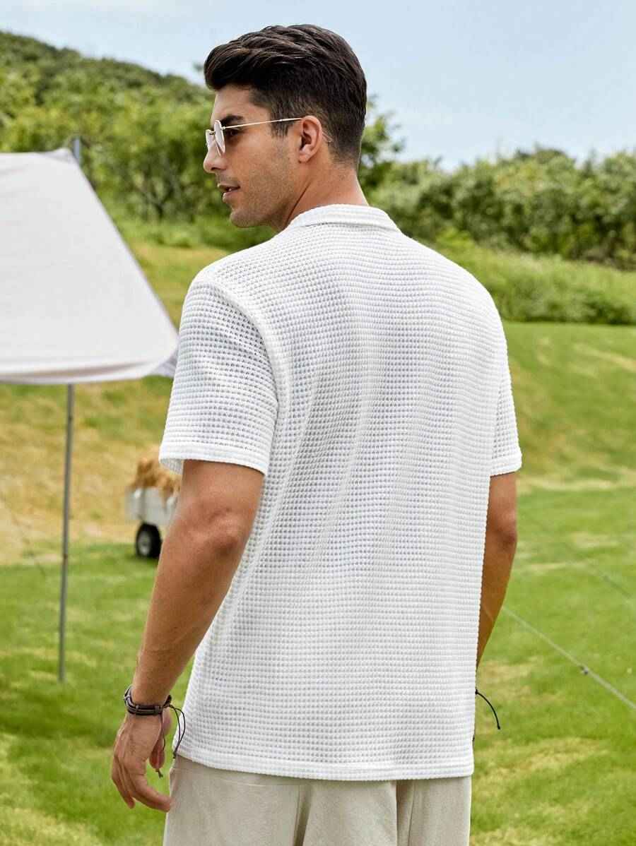 Camisa Masculina de Botão - Vellone