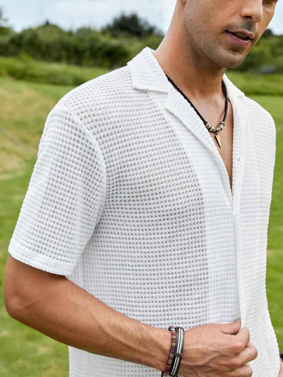 Camisa Masculina de Botão - Vellone