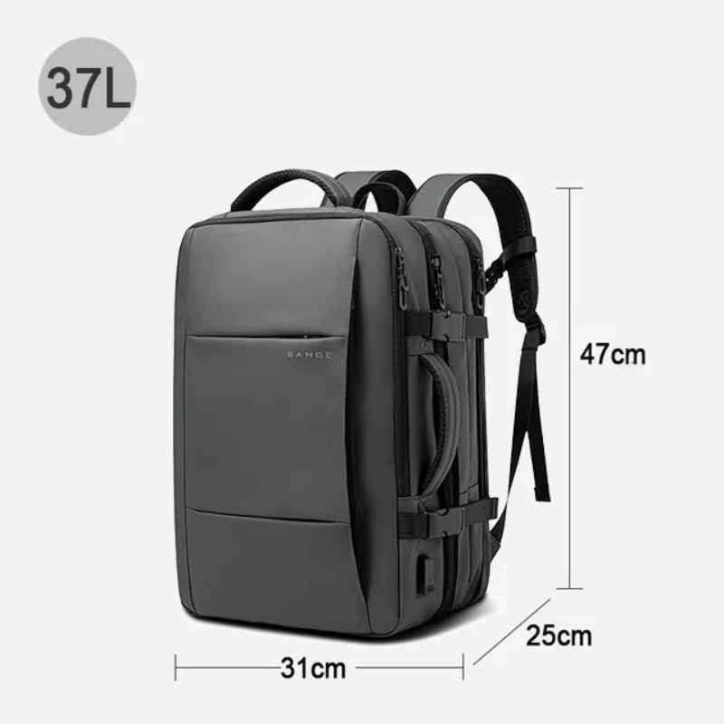 Mochila de Viagem Masculina à Prova D'água