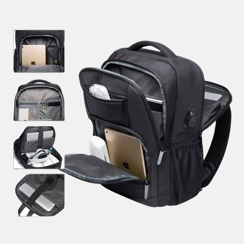 Mochila Masculina Esportiva com Carregamento USB