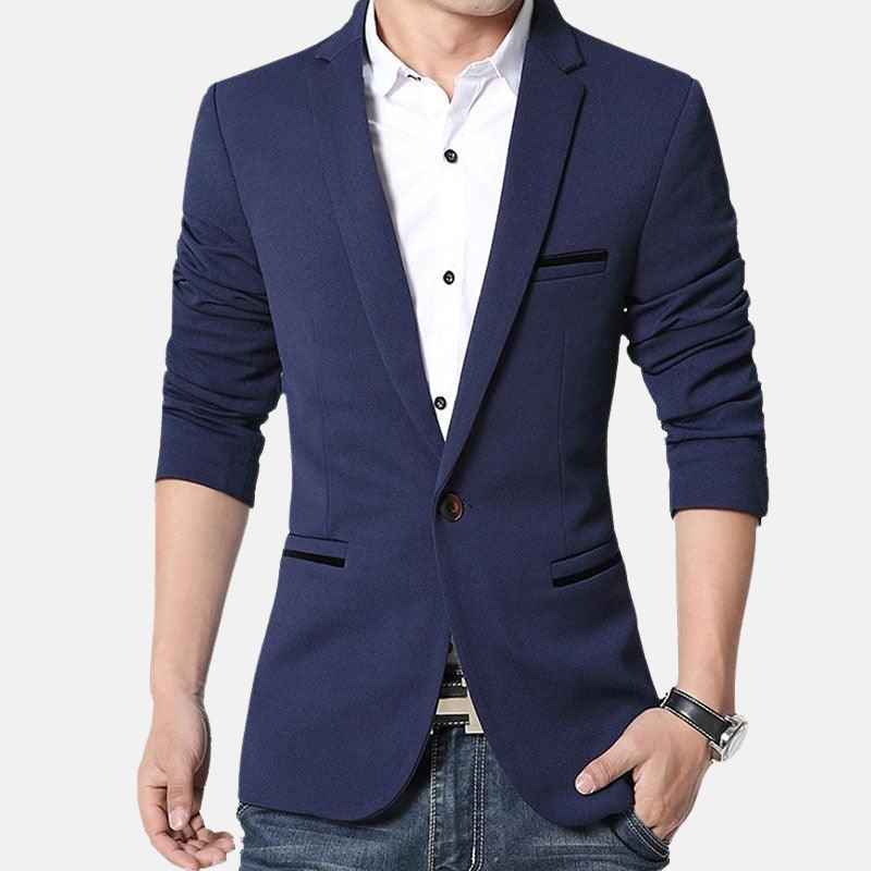 Blazer Masculino Ruler Azul Marinho 2