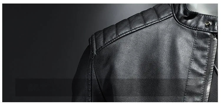 Jaqueta de Couro Masculina Rider