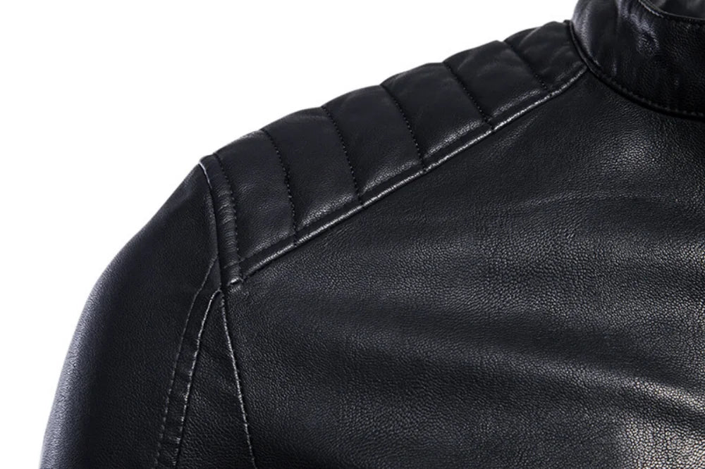 Jaqueta de Couro Masculina Horizon