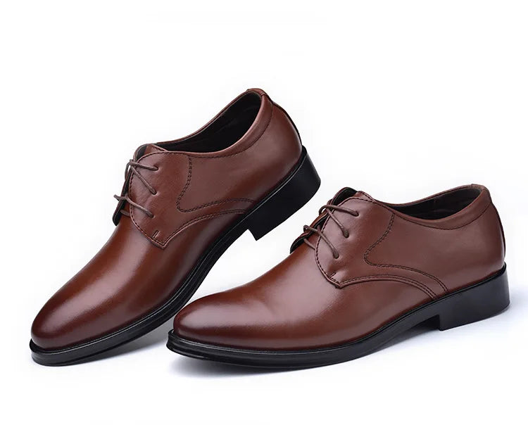 Sapato Social Masculino Cognac