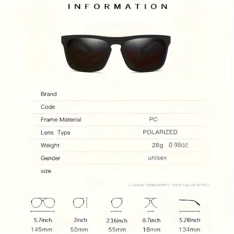 Óculos de Sol Polarizado Masculino - (COMPRE 1 E LEVE 2)