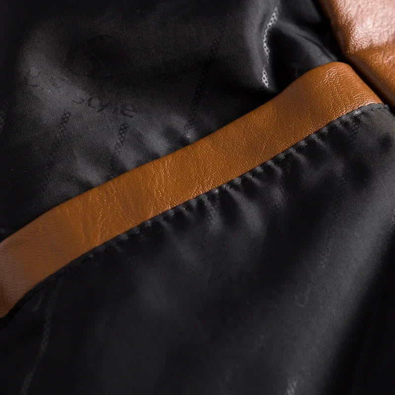 Jaqueta de Couro Masculina Command