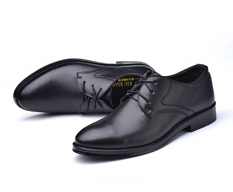 Sapato Social Masculino Cognac