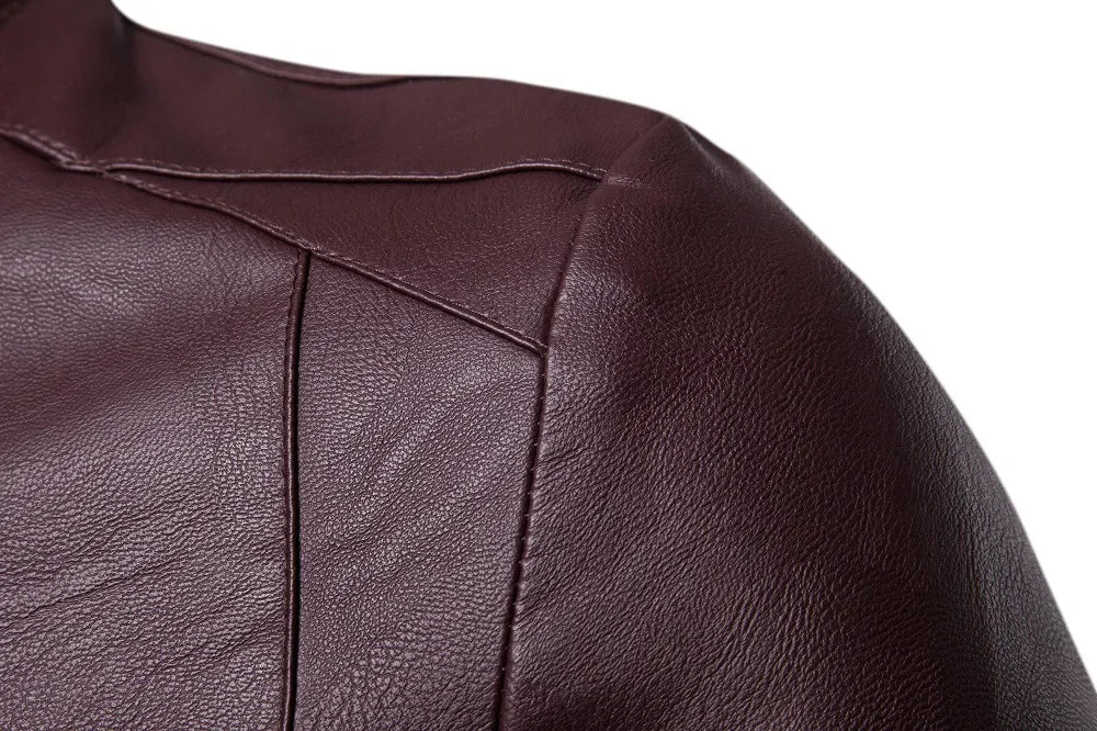 Jaqueta de Couro Masculina Imperial