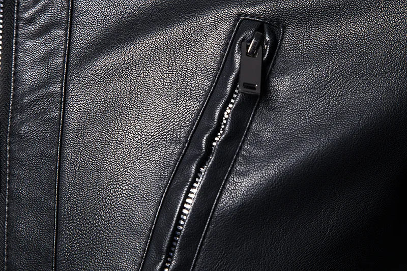 Jaqueta de Couro Masculina Horizon