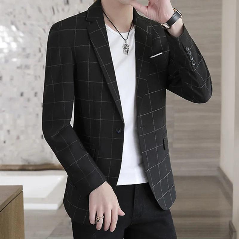 Blazer xadrez casual Panache™ - Ambimen
