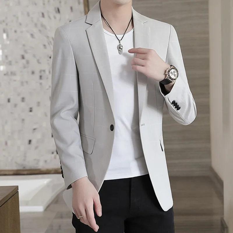 Blazer xadrez casual Panache™ - Ambimen