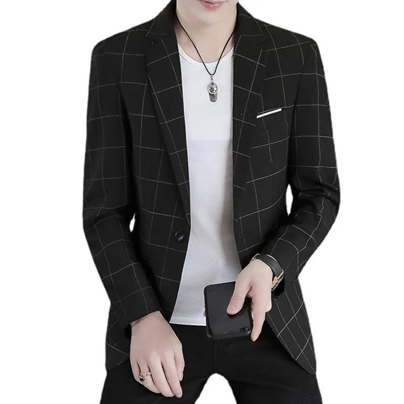 Blazer xadrez casual Panache™ - Ambimen