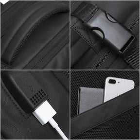 Mochila de Viagem Masculina à Prova D'água
