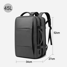 Mochila de Viagem Masculina à Prova D'água