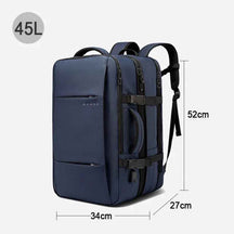 Mochila de Viagem Masculina à Prova D'água