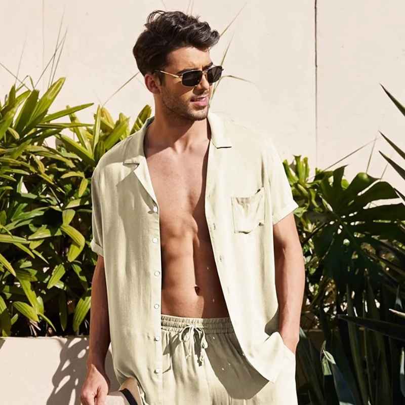 Conjunto Masculino Casual de Verão - Santorini