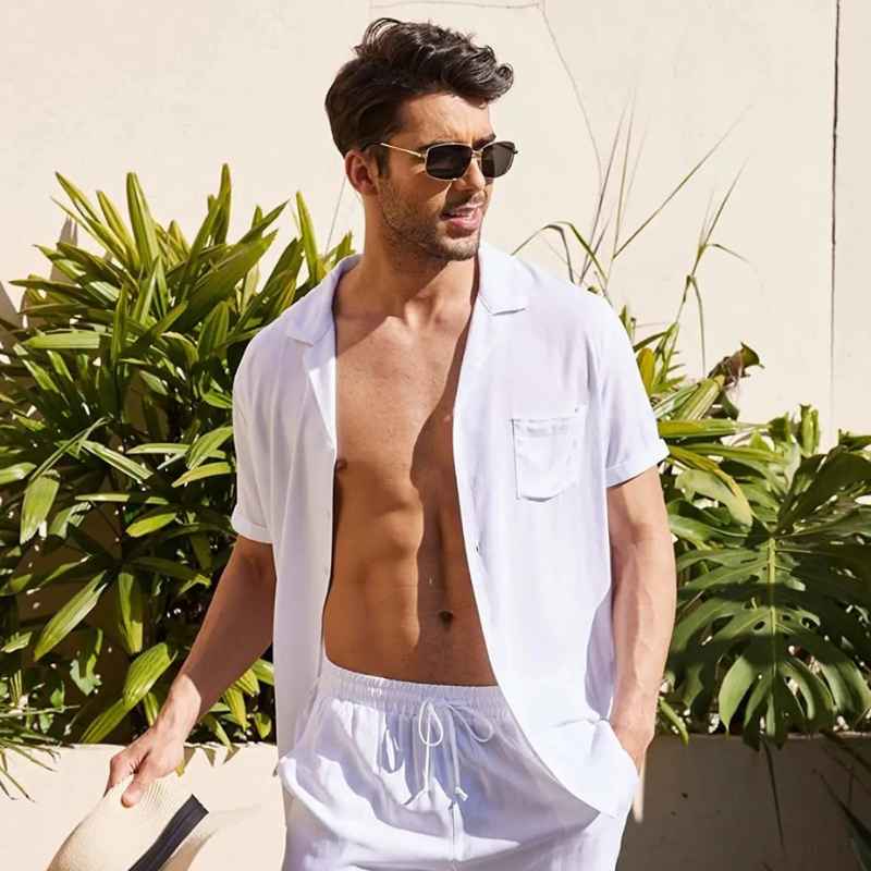 Conjunto Masculino Casual de Verão - Santorini