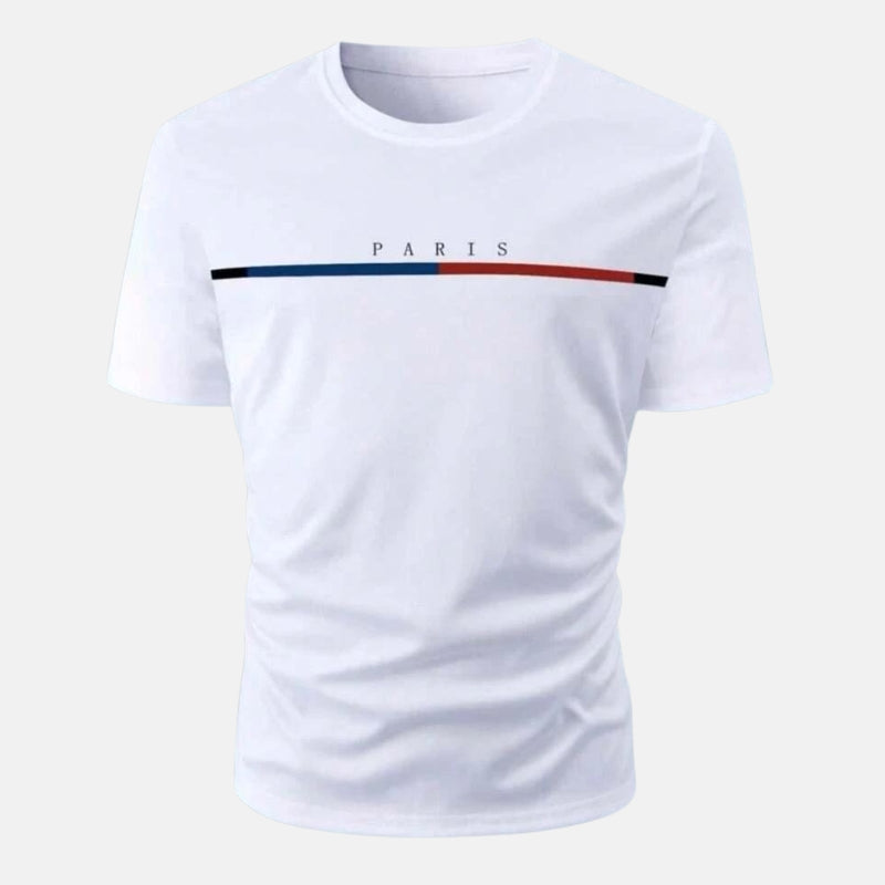Camiseta Masculina Estampada PARIS