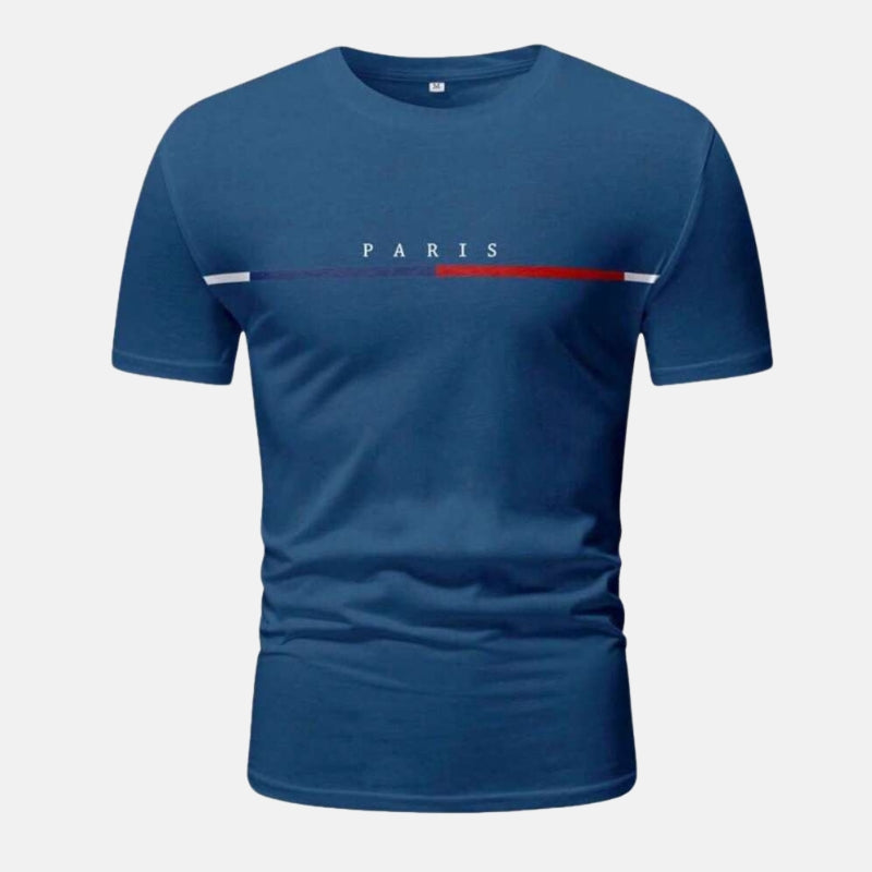 Camiseta Masculina Estampada PARIS