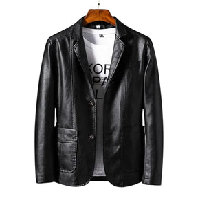 Jaqueta de Couro Masculina Command