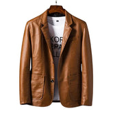 Jaqueta de Couro Masculina Command