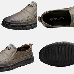 Mocassim Masculino Capriotti de Couro - Sola Macia