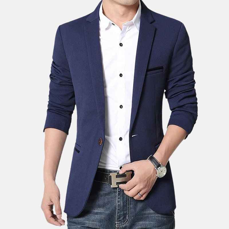 Blazer Masculino Ruler Azul Marinho