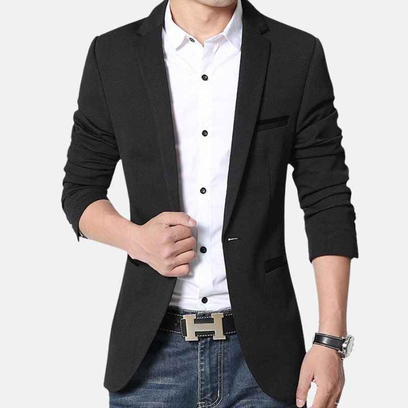 Blazer Masculino Ruler Preto