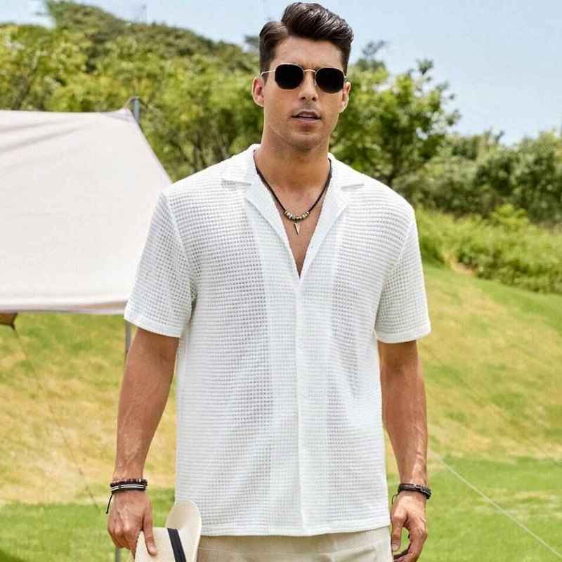 Camisa Masculina de Botão - Vellone