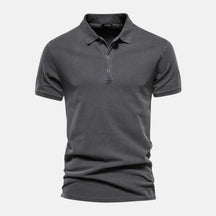 Camisa Polo Masculina Selection Cinza Escuro
