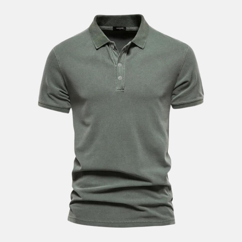 Camisa Polo Masculina Selection Verde