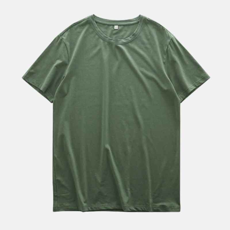 Camiseta Masculina Seda de Gelo - Breeze - Verde
