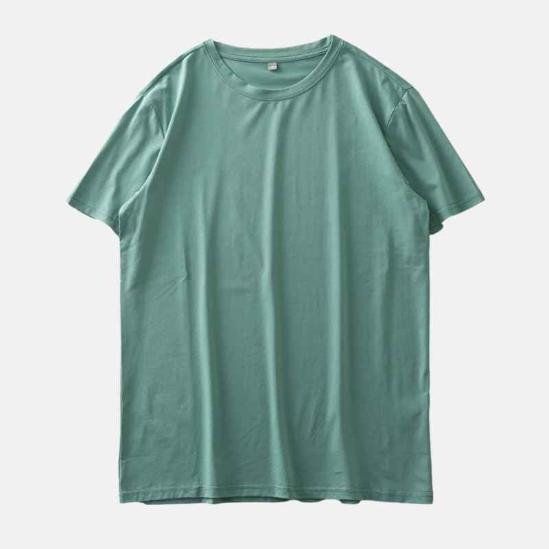 Camiseta Masculina Seda de Gelo - Breeze - Verde claro