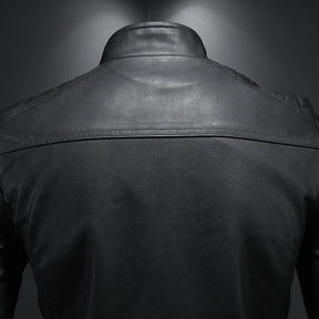 Jaqueta de Couro Masculina Midnight