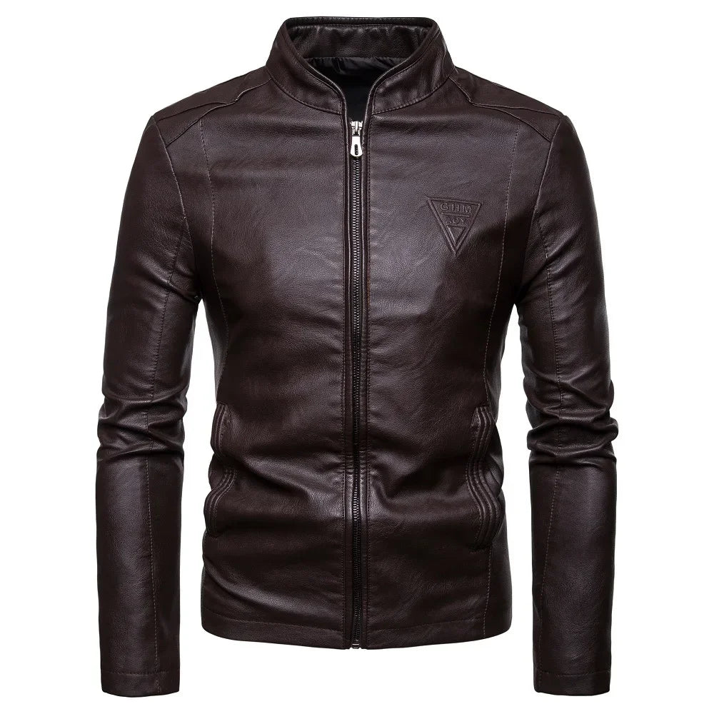 Jaqueta de Couro Masculina Imperial