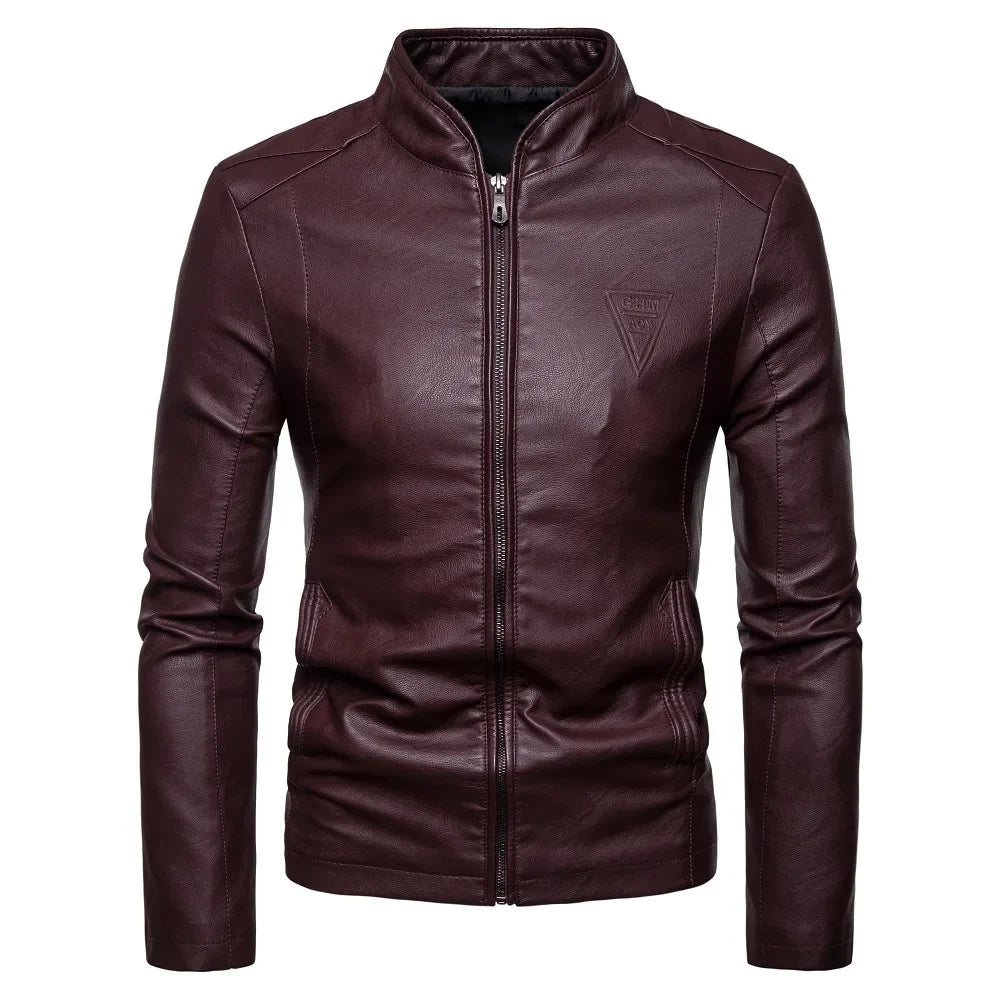 Jaqueta de Couro Masculina Imperial