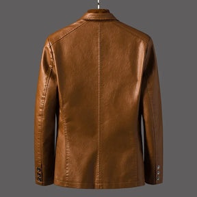 Jaqueta de Couro Masculina Command