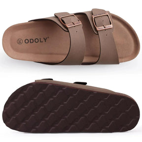 Sandália Masculina Birken em Camurça