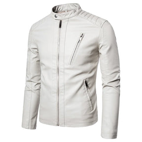 Jaqueta de Couro Masculina Horizon