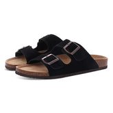 Sandália Masculina Birken em Camurça