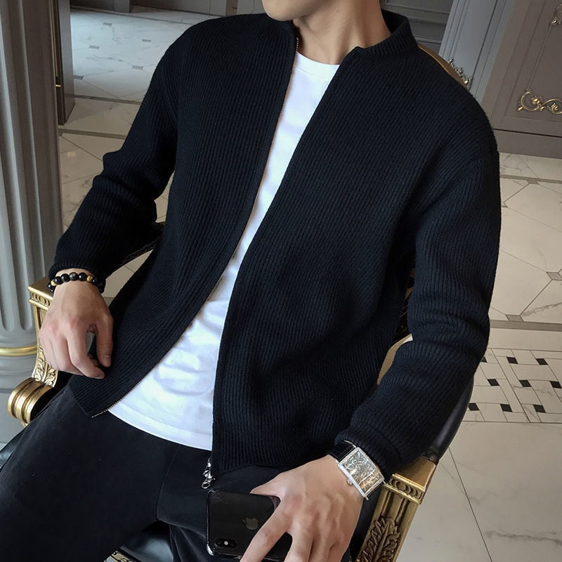 COSIMO ZIP-UP CARDIGAN