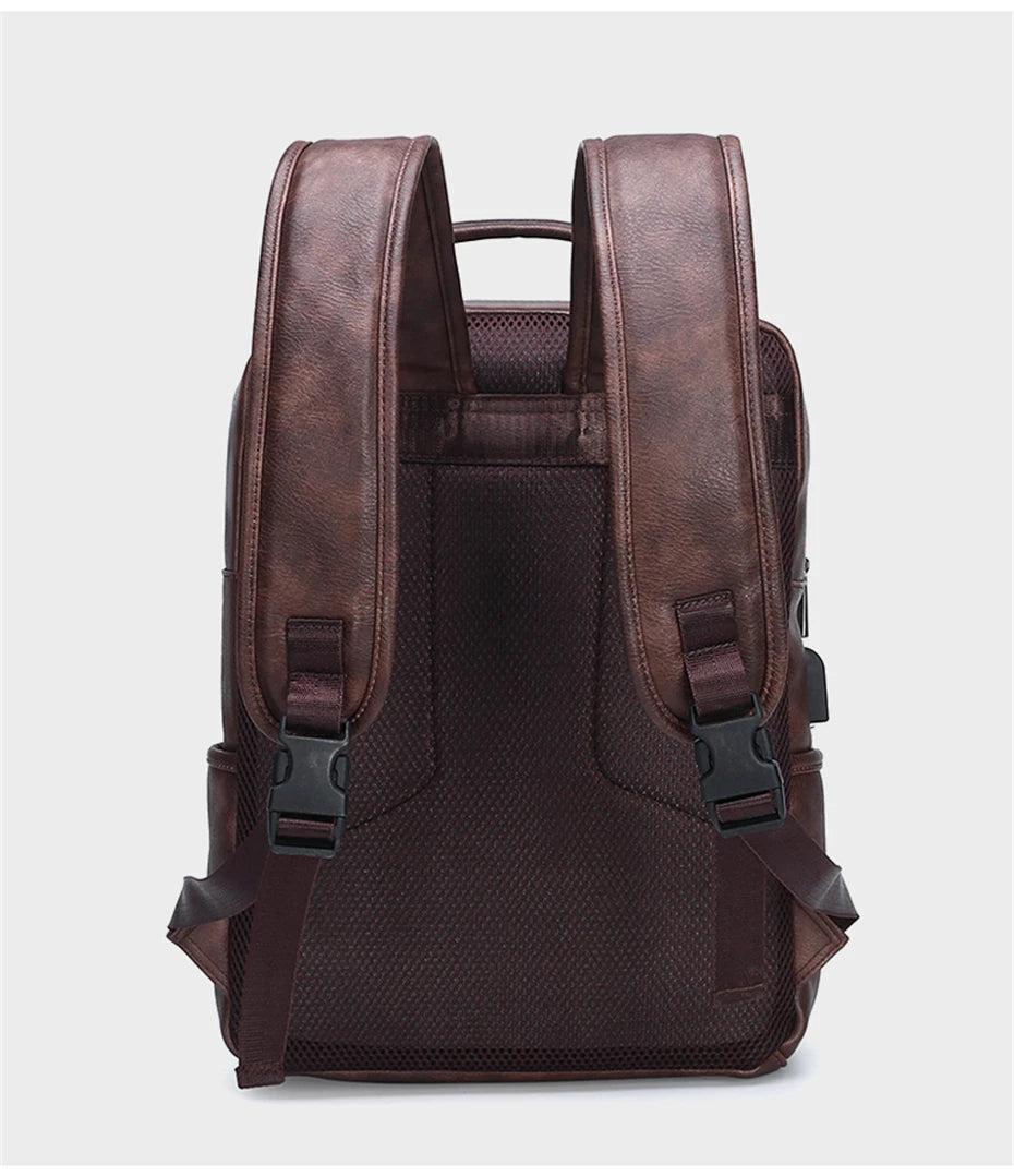 Mochila de Couro Masculina Sofisticada