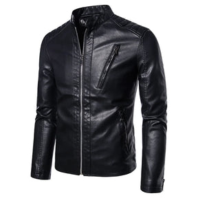 Jaqueta de Couro Masculina Horizon