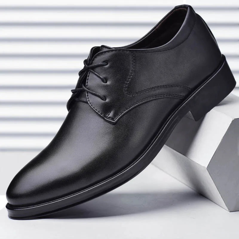 Sapato Social Masculino Cognac