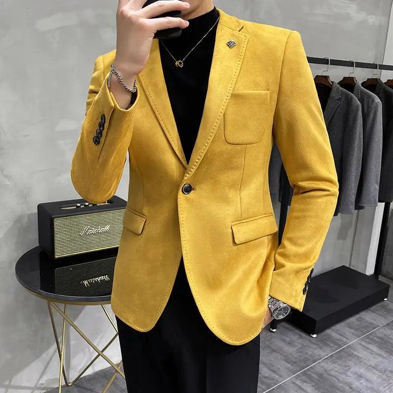 Blazer de camurça knight - Ambimen