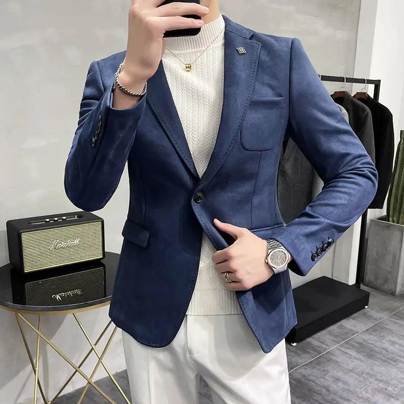 Blazer de camurça knight - Ambimen