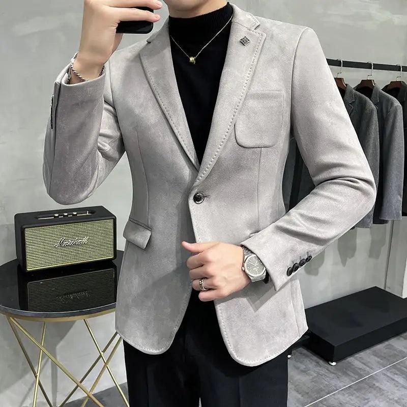 Blazer de camurça knight - Ambimen