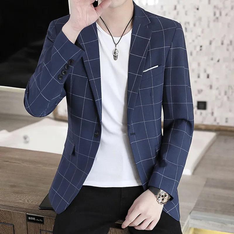 Blazer xadrez casual Panache™ - Ambimen