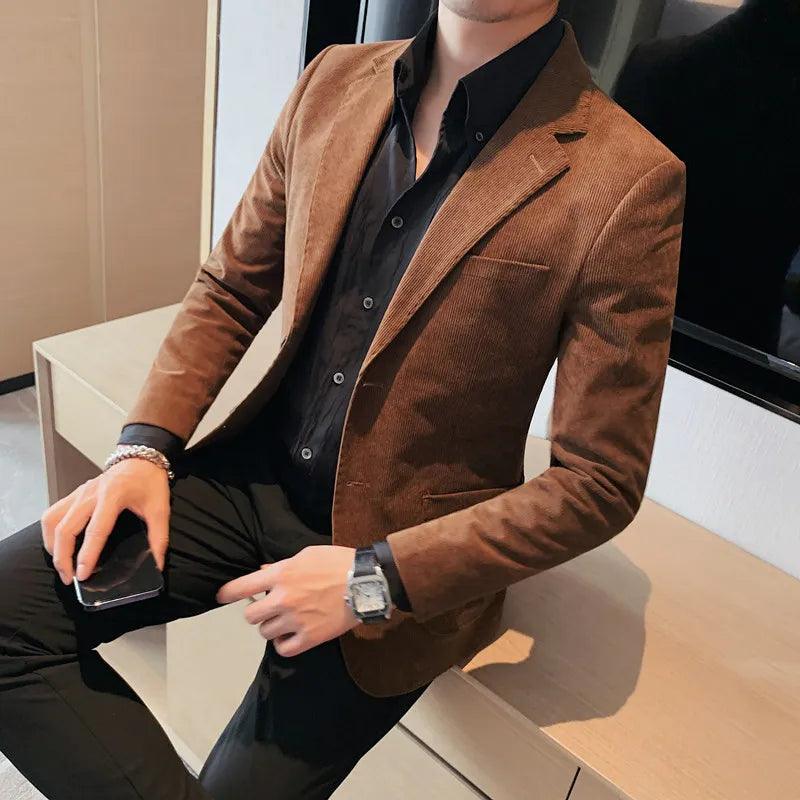 Blazer Masculino Veludo - Lançamento 2024 - Ambimen